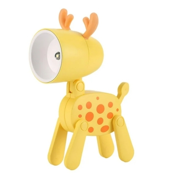 Longda Deer Mini Button Battery Posable LED Light - Picture 2 of 10